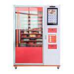 Station Hot Food Display Fast Food Box Lunch Vending Machine With SDK