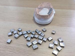 Quality Square Shape Non Precious Dental Alloys Smooth Surface Finishing NCB02 wholesale