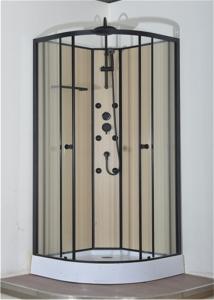 Quality Shower Cabin with White acrylic tray 850*850*2250cm white aluminium wholesale