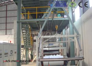 Quality 4200mm Single beam PP PP Non Woven Fabric Making Machine For Shopping Bag wholesale