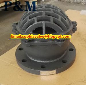 Quality flanged end BS4504 foot valve wholesale