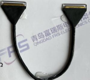 Quality 330mm Awg40 LVDS Connector 40 Pin 0.5mm Electric Cable Assemblies wholesale