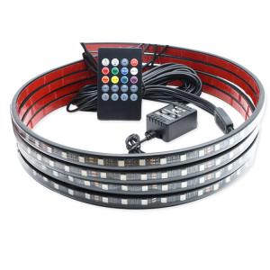 Quality Colorful Voice Control Ambience Car Headlight Led Strip Decorative RF Rgb 5050 wholesale