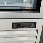 Commercial Display Upright Glass Door Freezer Refrigerator For Frozen Foods