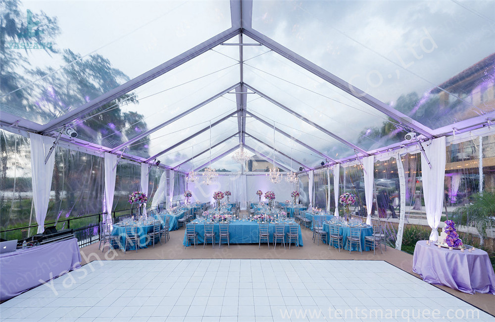 Portable Aluminum Structure Big Party Tents , Amazing White Fabric Party Marquee