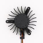 5V 12V Frameless PC Fans , 5010 45x10mm Computer Blower Fan 21-30dBA