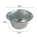 Pet Food Packing Customize Aluminum Foil Container for Cake Cup at Hotel