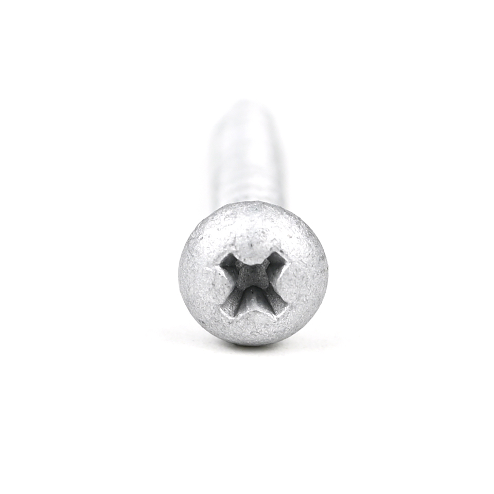 Metric GB Standard Ss410 Stainless Steel Type 17 Decking Screws 4.1x35 Small Phillips