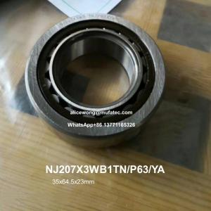 Quality NJ207X3WB1TN/P63/YA Automotive Gearbox Bearings 35x64.5x23mm Cylindrical Roller Bearings wholesale