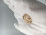 Brilliant - Cut Diamond Love Solitaire Ring 18K Yellow Gold N4250100