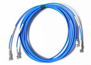 Quality 3000mm Length RF Cable Assemblies Nickel Plated 6GHz Flex402 Cable Diameter=0.91mm wholesale