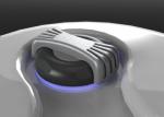 Texture Finish LED Water Diver 2" Lighting Hot Tub Diverter / Spa Water Valves