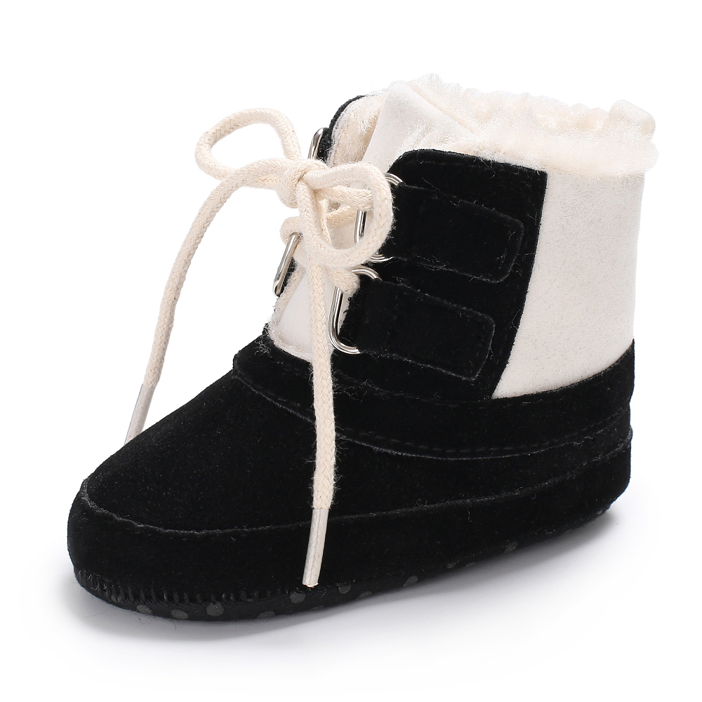 Hot sale Faux suede warm 0-18 months anti-slip baby boots