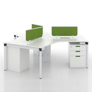 Quality 120 Degree Office Workstation Desks Table 25mm 4 Seater Workstation wholesale