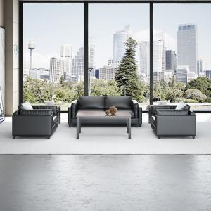 Quality Stainless Steel Legs Modern Commercial Sofa wholesale