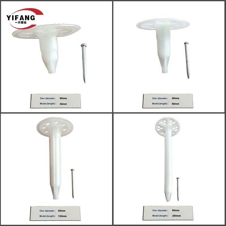 High Efficiency Wall Insulation Anchors With Customized Metal Pin Length