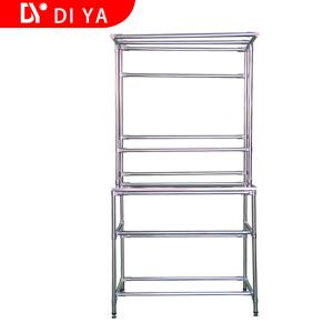 Quality Stainless Steel Tube Workbench Industrial Lean Tube Worktable wholesale