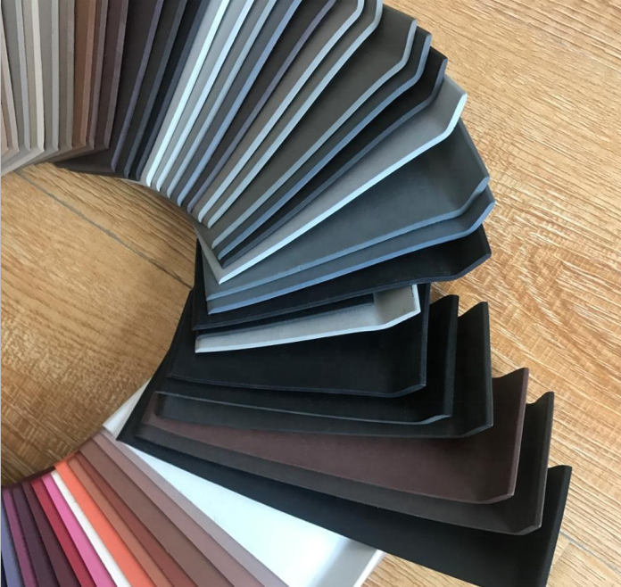 Supply White PVC Self Adhesive RUBBER Skirting 70 20mm with Lead Time Mass Production