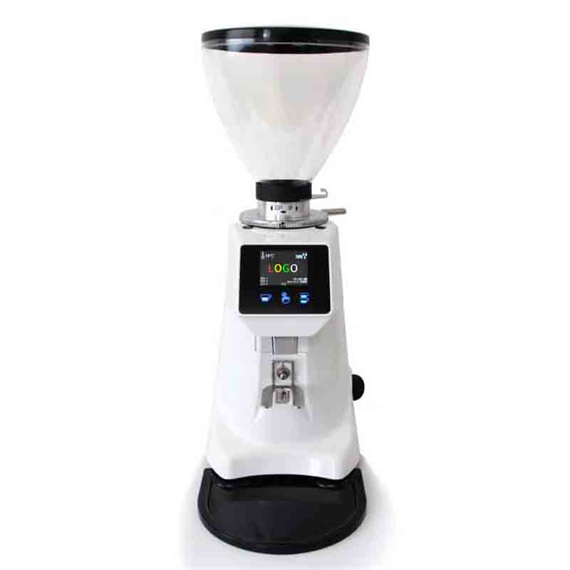 Electric Espresso Coffee Grinder with 1650g Bean Hopper Capacity and Private Mold