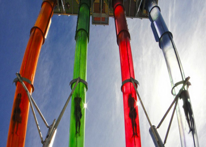 Hotel And Resort Fiberglass High Speed Water Slide