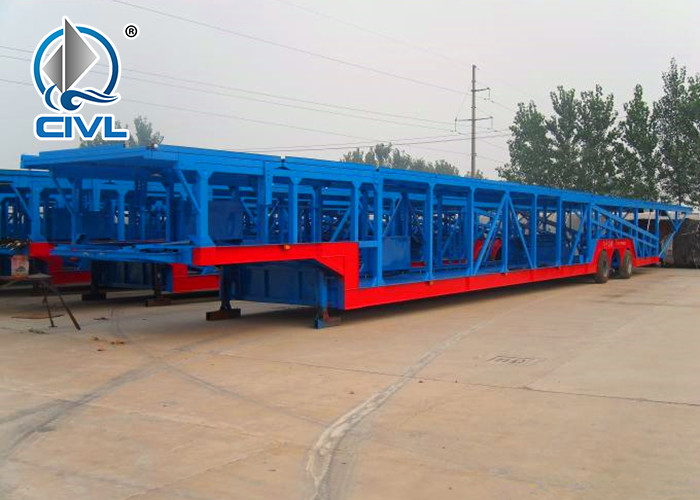 2 axles 6-9 cars Vehicle Auto Suv Carrier Carring Transport Semitrailer Car Carrier Semi Truck Trailer For Sale