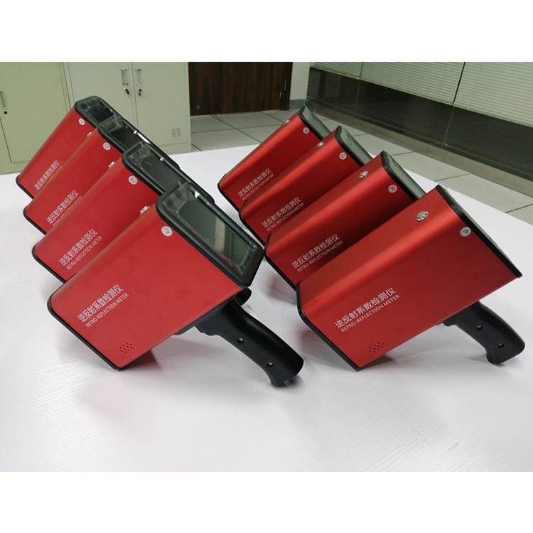 3500mAh 8GB Traffic Sign Retroreflectometer Red