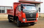 500Nm 4x2 Wheel Rear Tipping Dump Truck For Half A Row By Dongfeng