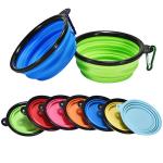 Pet Bowl Folding Silicone Travel Dog Bowls Collapsible Walking Portable Outdoor