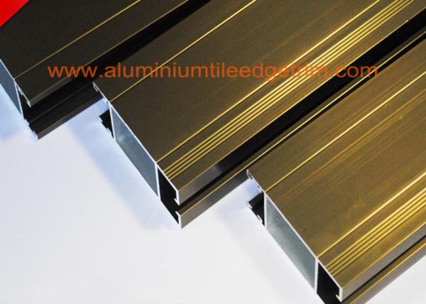Anti Corrosion Aluminium Door Profiles Extrusions Electrophoresis Champagne