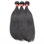 Silky Straight Human Hair Weave Unprocessed Virgin Hair Extension Dyed Bleached