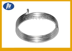 Quality Carbon Steel Extension Spring , White Zinc Plated Large Extension Springs wholesale