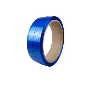 Quality 1.3mm Thickness PET Strapping Band / Plastic Bundle Strap 16mm Width wholesale