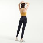 Nylon Ladies Tight Camouflage Pants Eco Grey Camo Yoga Pants Activewear