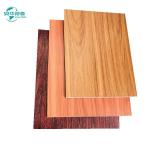 2440mm ACP Sheet Wooden Exterior Cladding Panels Wooden Grain PVDF Coating