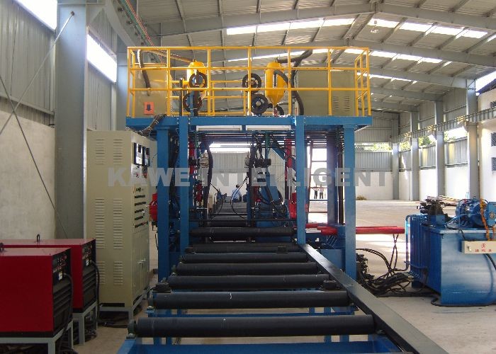 Pre Engineered Building Pull Through Welding Machine 300-1500mm