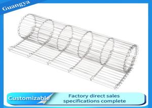 Quality Argon Welding 5.64mm Pitch Woven Wire Mesh Conveyor Belt wholesale