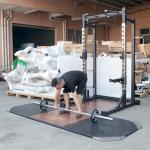 Home Squat Rack Weightlifting Fitness Equipment Height Adjustment