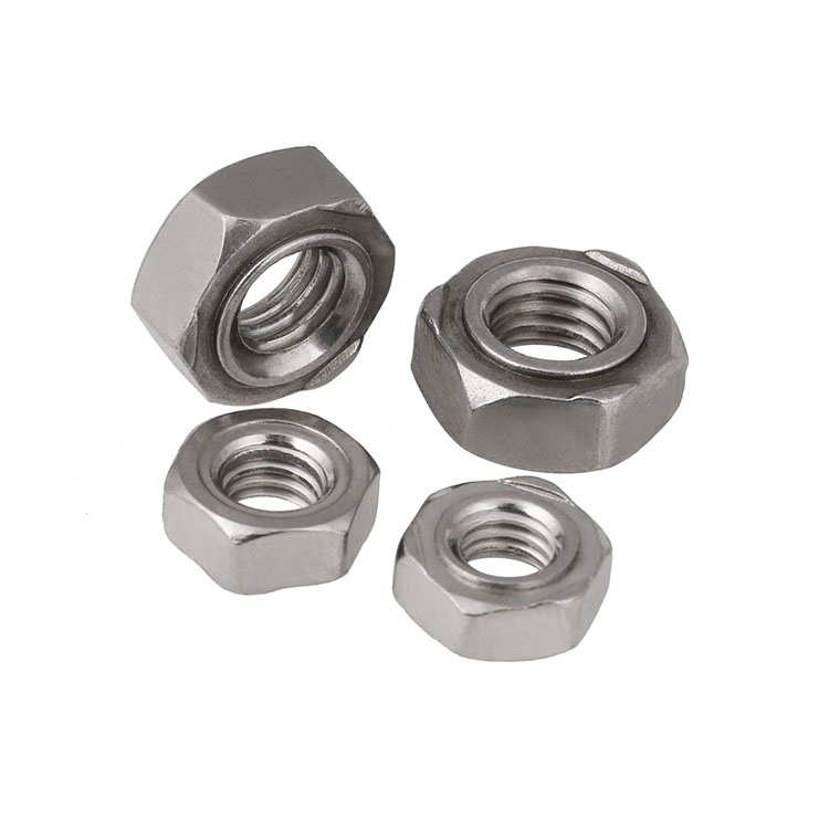 Stainless Steel Hexagon Weld Nuts DIN929 Custom Hex Spot Welding Nut DIN929 Pine Nut