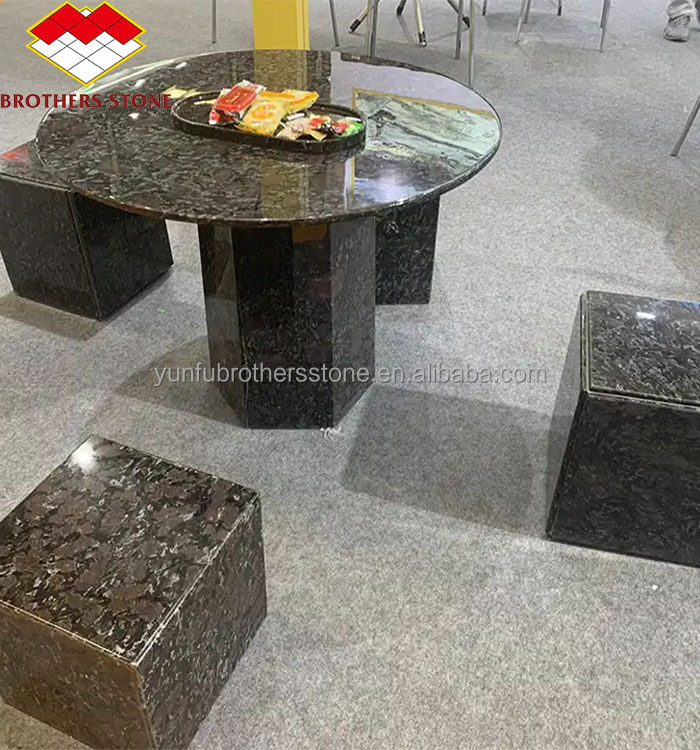 Natural Stone Chinese Granite Table Bases for Modern Polished Cut-to-Size Round Table