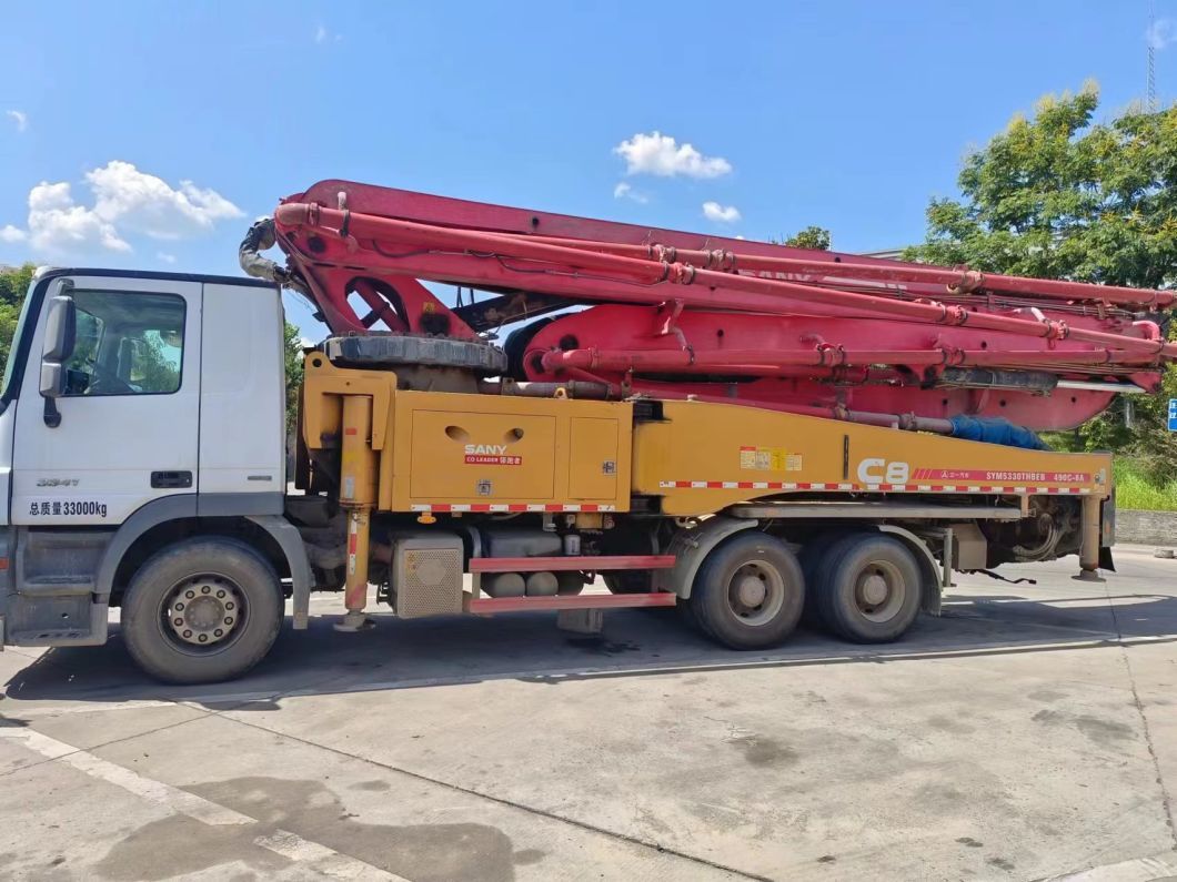 52m Concrete Pump Truck Heavy Equipment SA Ny Machine Equipment Concrete Boom Pump
