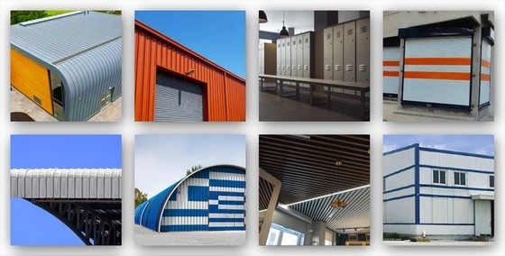Steel Tensile Strength 270-500MPA Color Coated Steel Coil with Zinc Coating Z30-Z275GSM