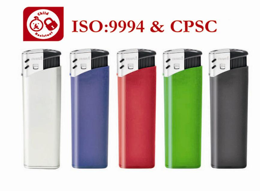 Modern Kitchen Cigarette Electronic Lighter Zinc Alloy Gas Disposable or Refillable Cigarette Lighter