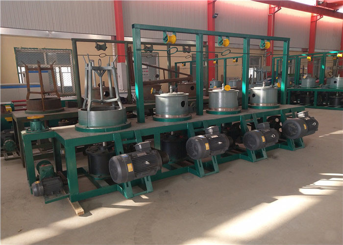2.8 Tons Automatic Low Noise Low Carbon Iron Pulley Type Wire Drawing Machine