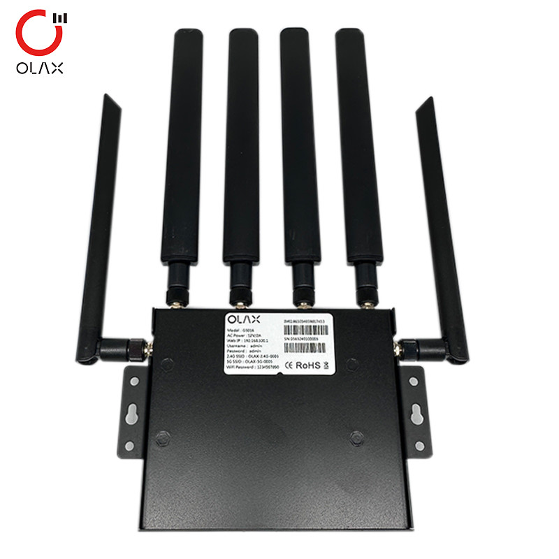 OLAX G5016 5G LTE Band locked Bypass Outdoor CPE Wireless Modem WIFI6 5G LTE router with sim card slot