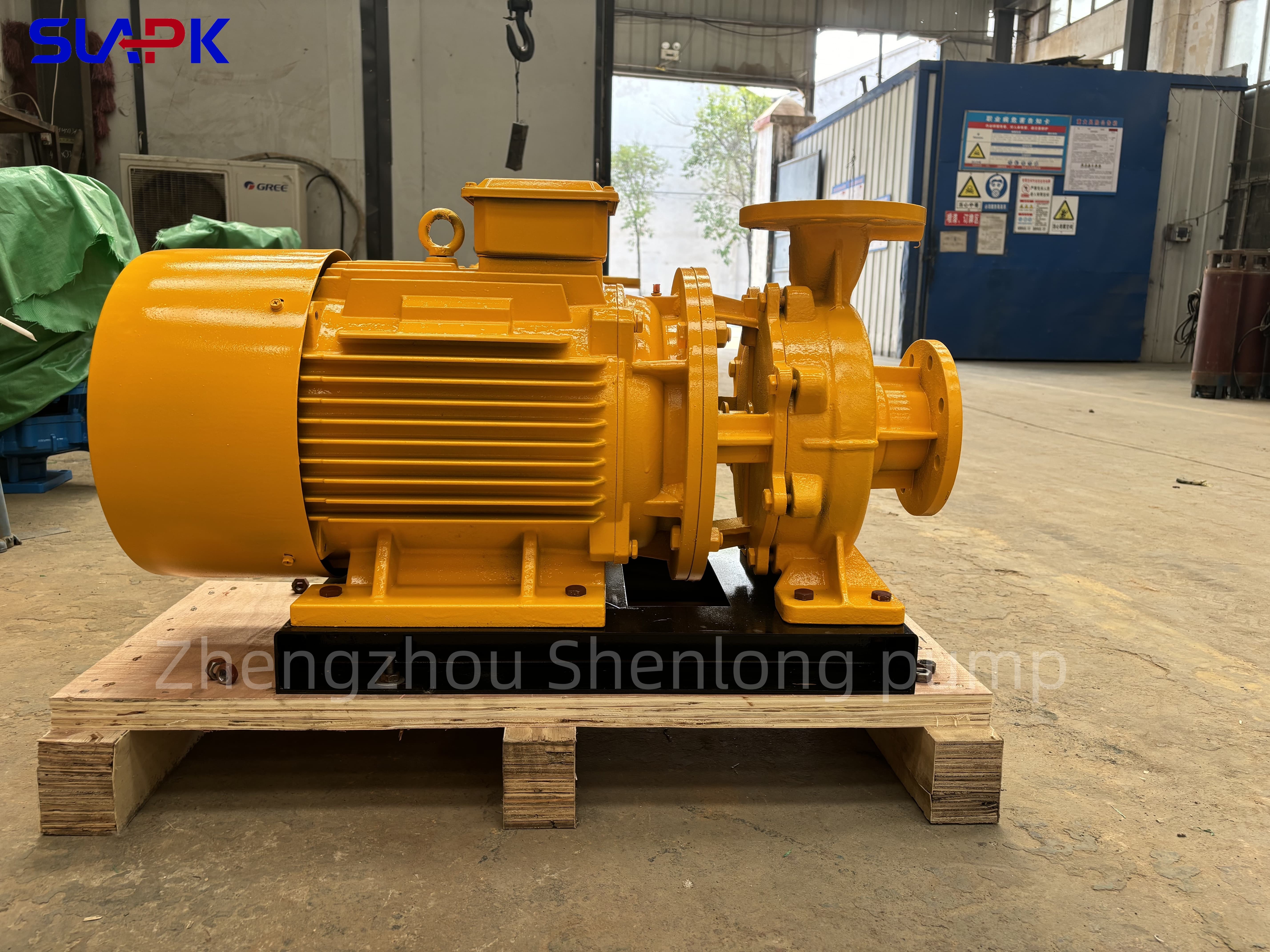 ISW Pipeline Centrifugal Pump 5.5kw 7.5kw 11kw 15kw Long-distance Water Transportation