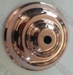 Metal Rose Gold Vacuum Coating Services , Ion Plating Industrial Coating