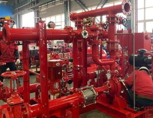 Quality NFPA20 Standard Centrifugal Fire Water Pump Package 750GPM@110PSI wholesale