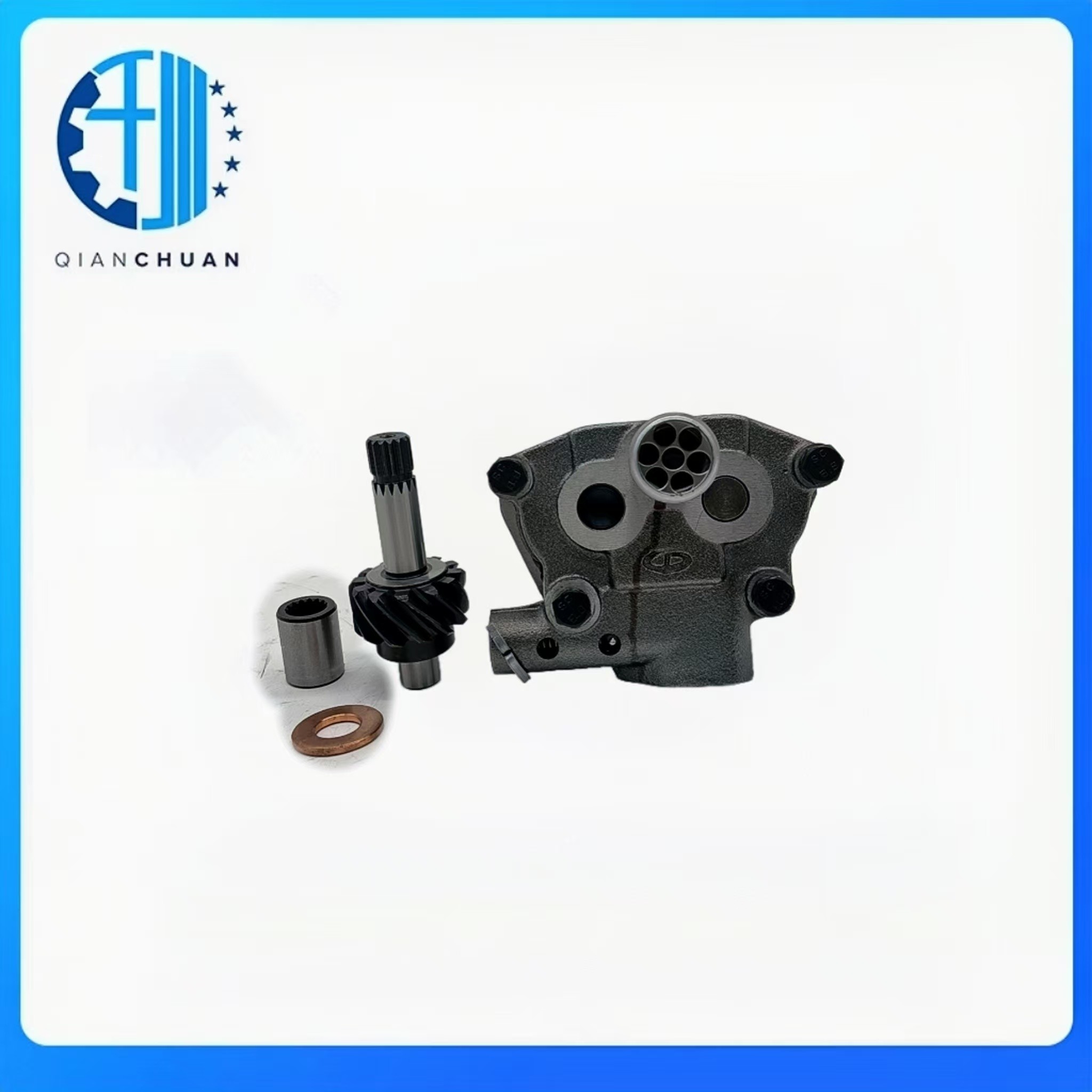 8-94366241-0 Oil Pump 45mm For Isuzu 4BD1 Hitachi EX100 EX90 EX120 EX150