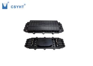 Quality Horizontal Type Fiber Optic Closure Outdoor Aerial Hanged For 12 - 144 Fiber Splicing wholesale