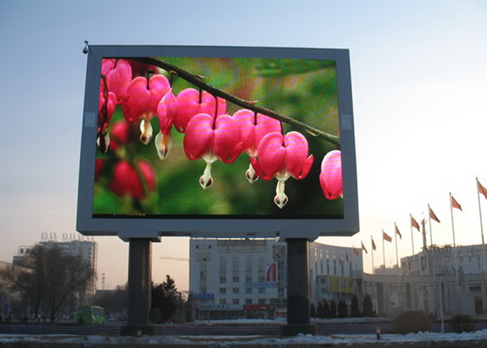 Outdoor Full Color Rental Advertising LED Display 256*128mm Module 6500cd/Sqm Brightness